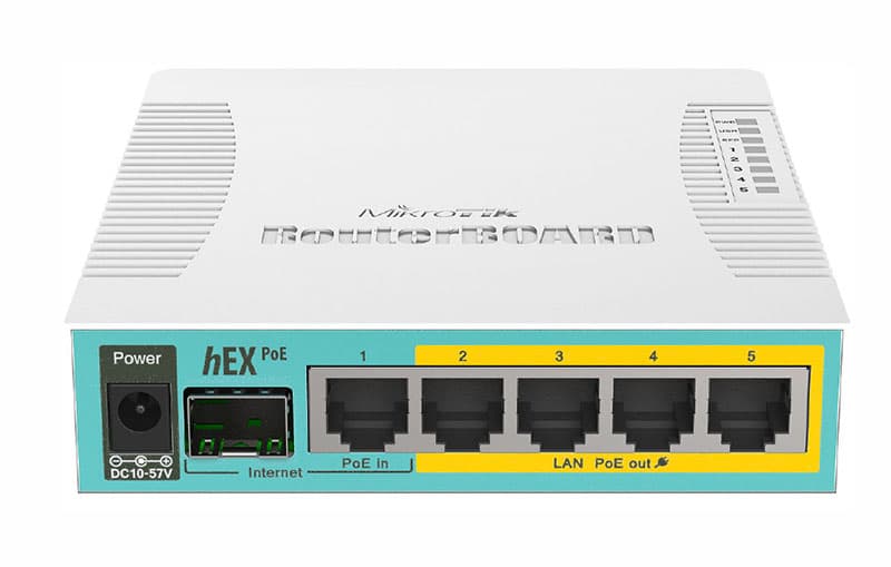 MikroTik MikroTik RB960PGS hEX 5Port Gigabit PoE Router RB960PGS