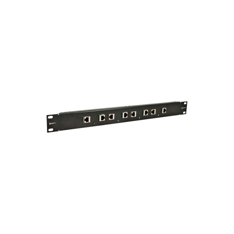 L-com L-com 19inch Rack Mount 4-Port RJ45 10/100/1000 Base-T CAT6 Lightning Surge Protector RMSP-CAT6-4