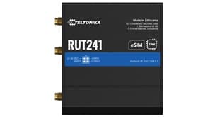 Teltonika Teltonika RUT241 eSIM Industrial 4G/LTE WiFi Cellular Router with Digital IO RUT241ESIM