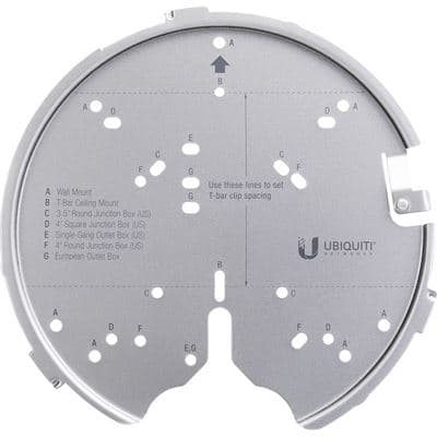 Ubiquiti Ubiquiti Mounting system Compatible with U7 Pro/Max U6 Pro, U6 Long-Range U-PRO-MP