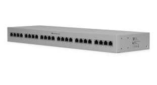 Ubiquiti Ubiquiti UniFi 10 GbE PoE++ Ethernet Surge Protection 24-Port Rack Mount Indoor Panel UACC-ETH-SP-Panel-24