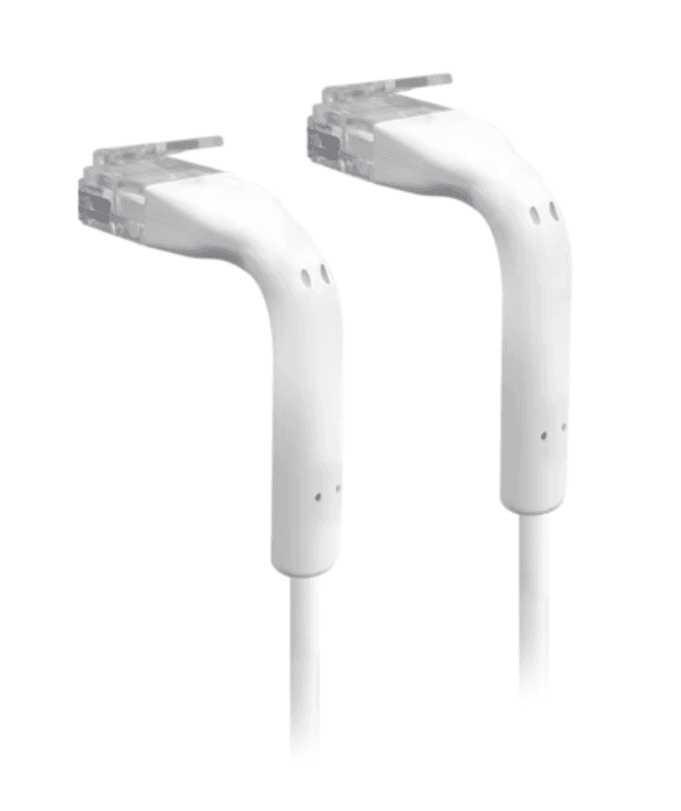 Ubiquiti UniFi White 1m patch cable with both end bendable RJ45 UC-Patch-1M-RJ45