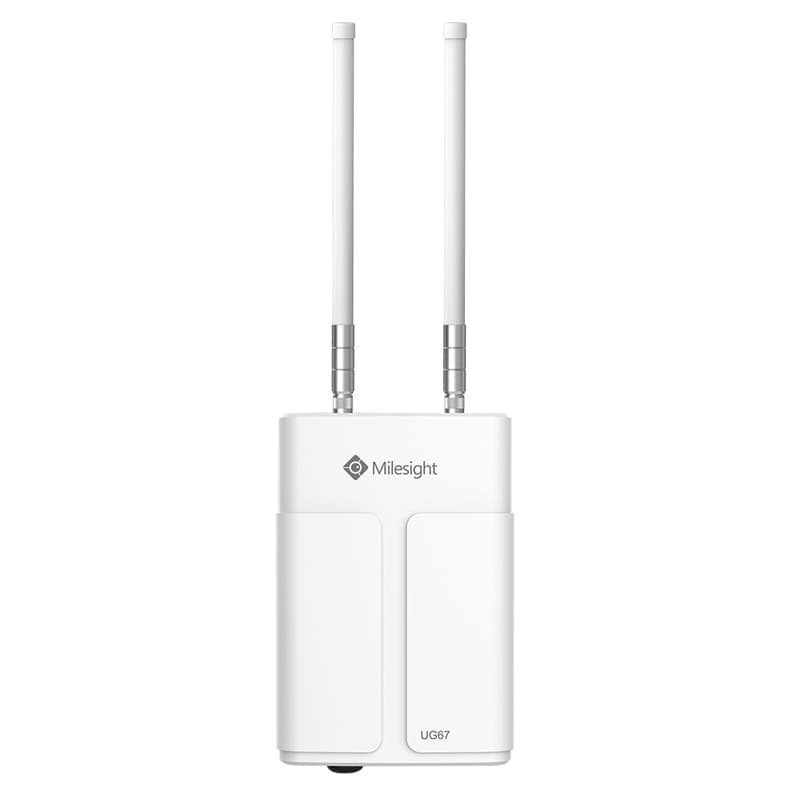 Milesight IoT Milesight UG67 Indoor/Outdoor AS923 LoRaWAN Base Station with WiFi, GPS, PoE Support and Cellular connectivity UG67-L00AU-915M