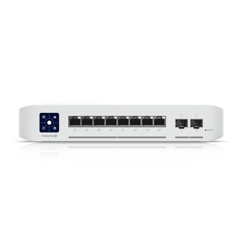 Ubiquiti Ubiquiti UniFi Switch Enterprise 8 PoE+ Switch with 2.5Gbe and SFP+ USW-Enterprise-8-PoE