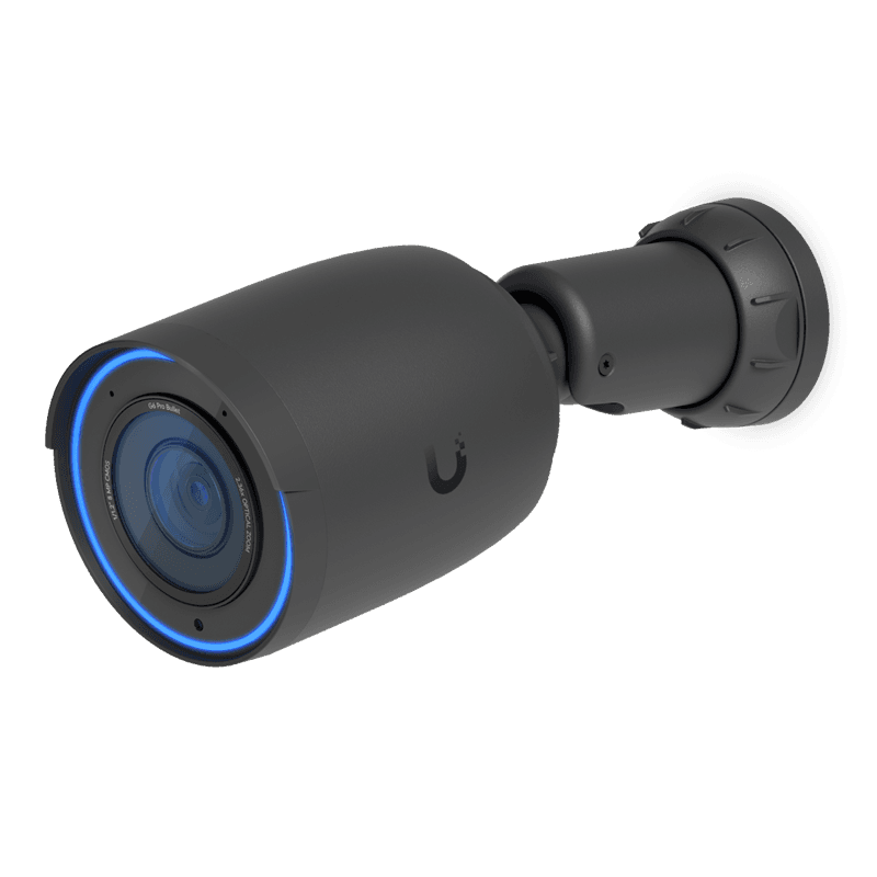 Ubiquiti Ubiquiti UniFi Black G6 Pro Bullet All-weather 4K PoE+ Camera with Multi-TOPs AI Engine and 2.36x optical zoom UVC-G6-Pro-Bullet-B