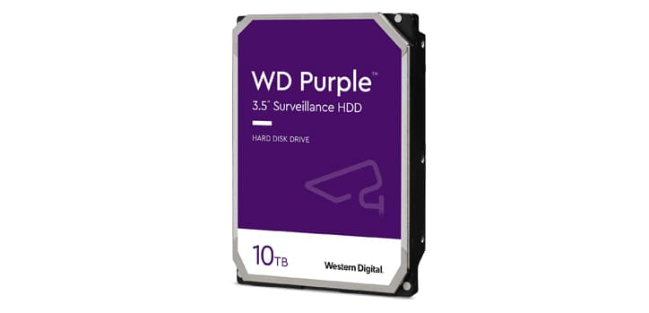 Go Wireless NZ Western Digital Purple AI 10T 3.5 Surveillance HDD WD101PURP