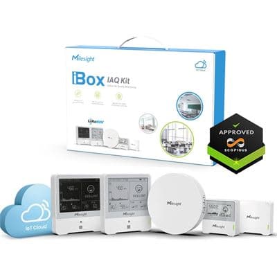 Milesight IoT Milesight IAQ iBox Value Kit  - LoRaWAN Gateway AU915/AS923 IoT Starter Kit iBox-IAQ-Kit
