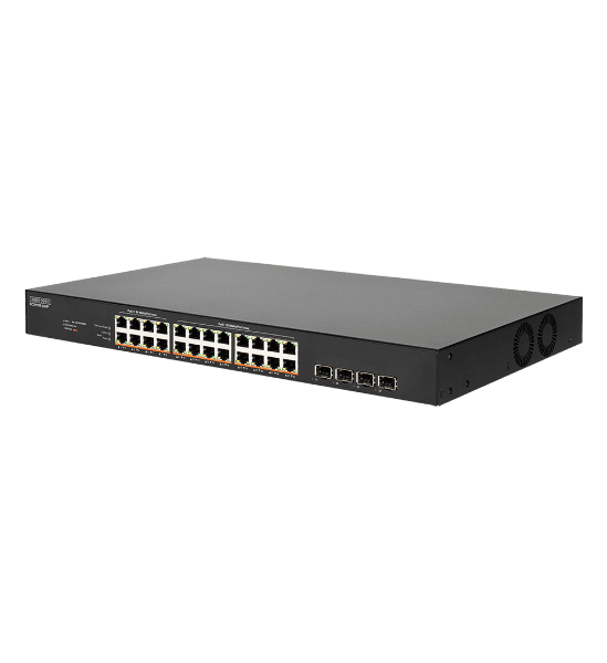 Edgecore EDGECORE 24 Port Lite L2 Smart Gigabit Web Managed PoE Switch ECS1100-28HP