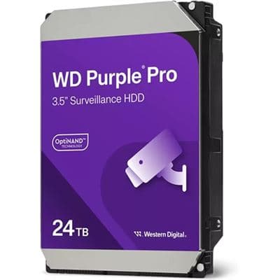 WD WD Purple (Surveillance) 7200RPM 24Tb Desktop 3.5-inch Hard Drives WD241PURP
