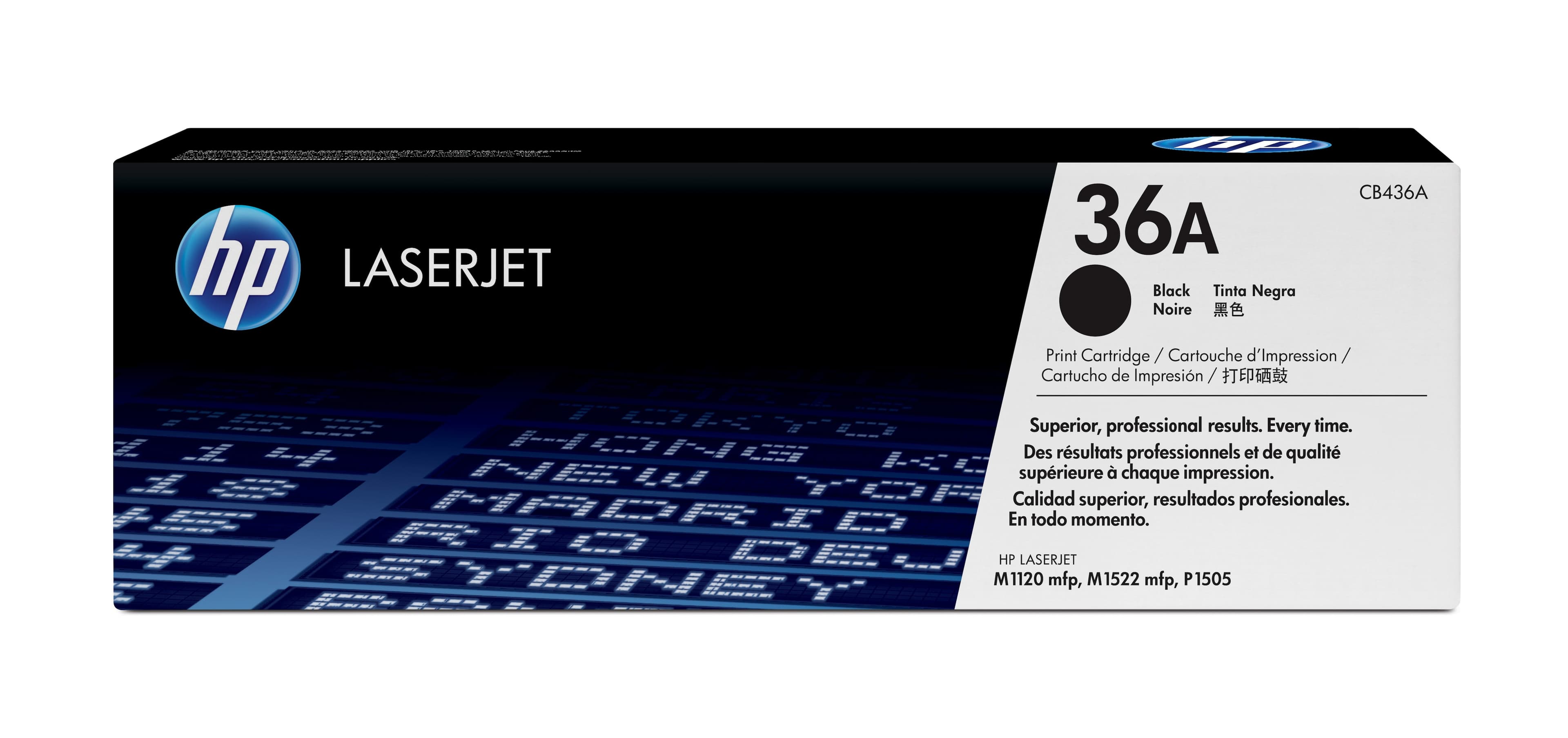 HP HP 36A BLACK LJ TONER CART CB436A 1004249