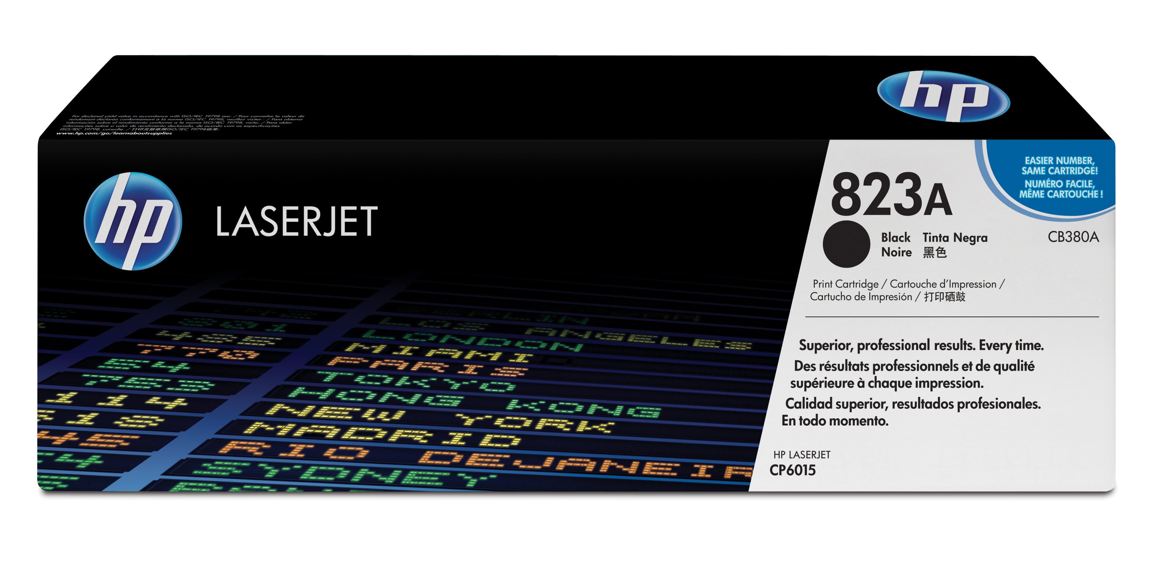 HP HP 823A BLACK LJ TONER CART CB380A 1004567