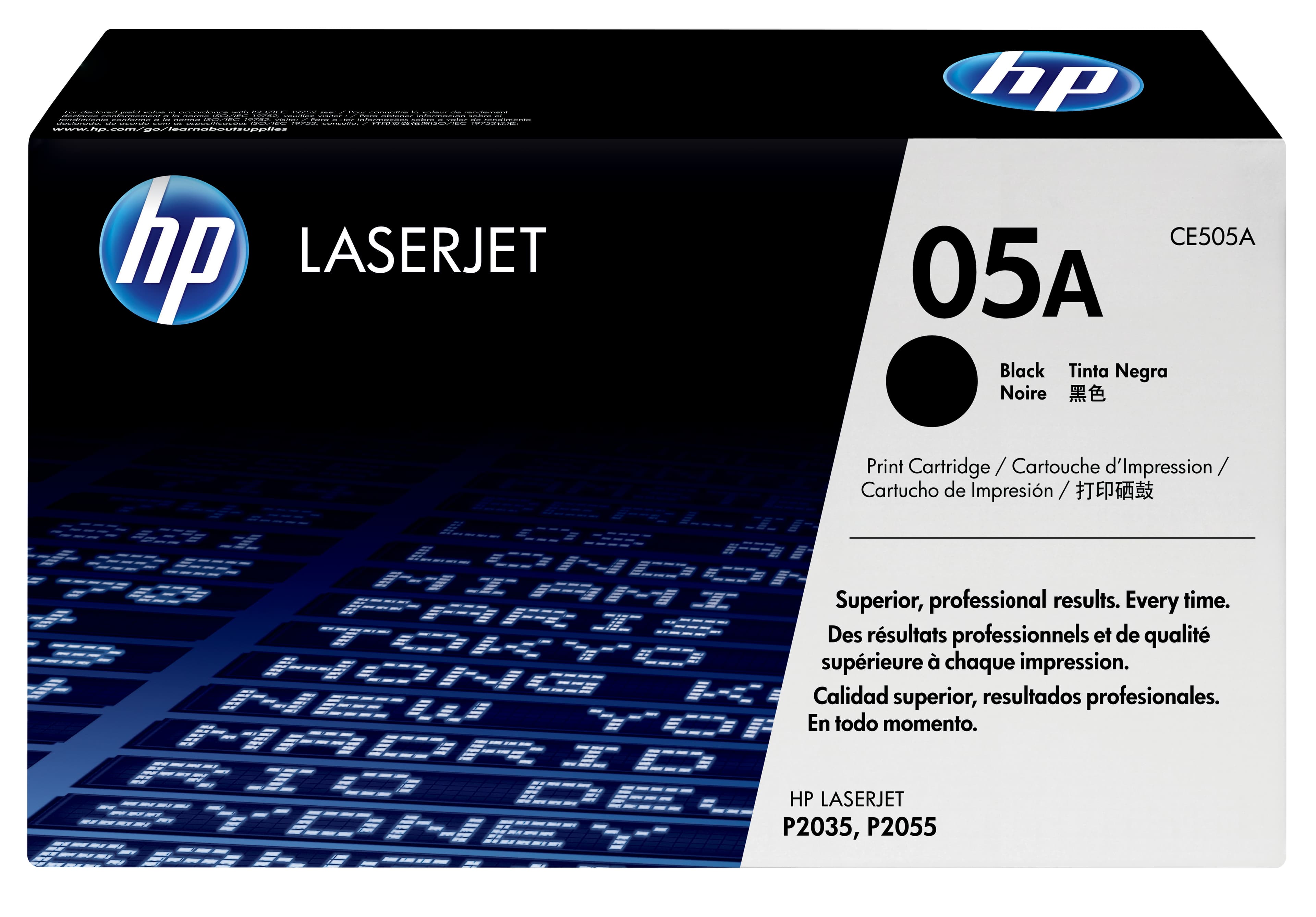 HP HP 05A BLACK LJ TONER CART CE505A 1005908