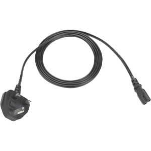 ZEBRA ZEBRA 1.8M AC LINE CORD UNGROUNDED BS1363 PLUG 1009437