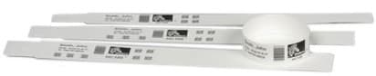 ZEBRA ZEBRA WRISTBAND ADULT1-3/16X11 WHT 1015807