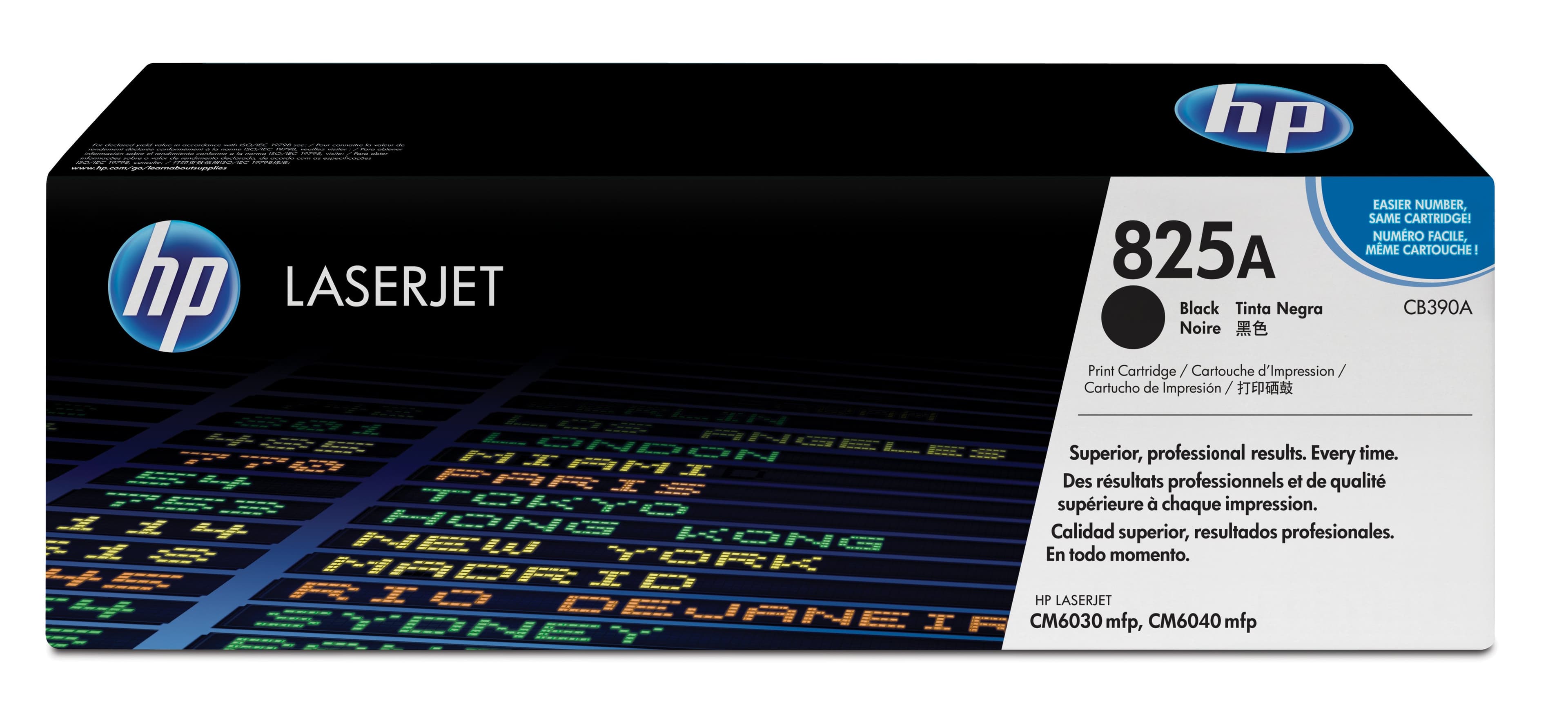 HP HP 825A BLACK LJ TONER CART CB390A 1021815