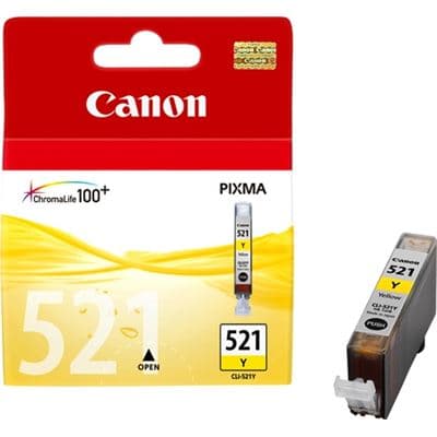CANON CANON CLI521Y YELLOW INK CART FOR IP4600 1081208