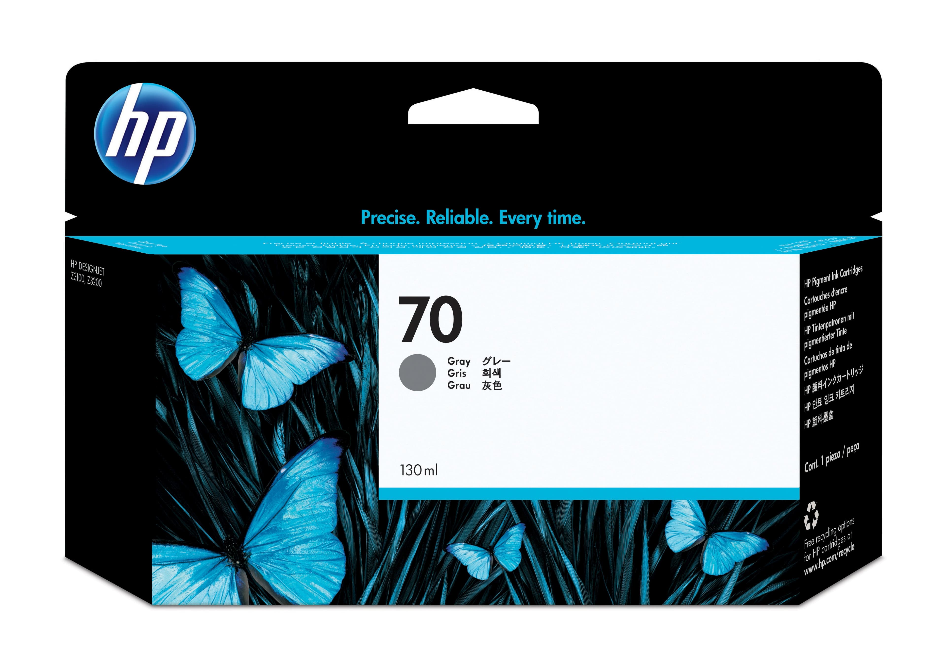 HP HP 70 130ml Grey Ink Cartridge 1084711