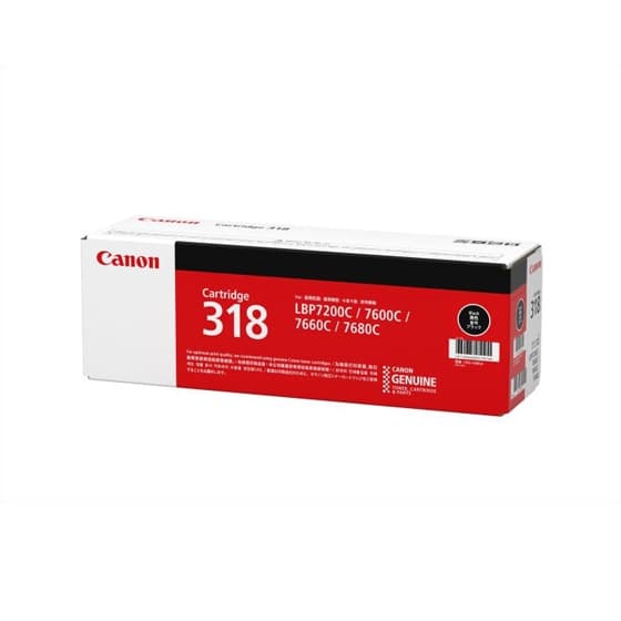 CANON CANON CART318BK BLACK TONER CART LBP7200CDN 1086344