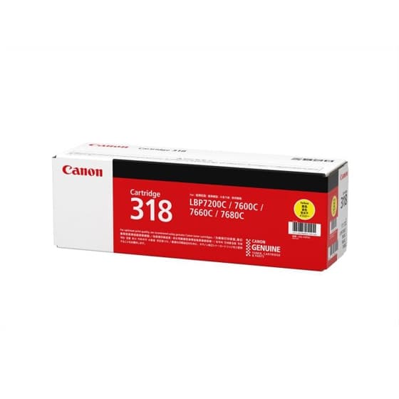CANON CANON CART318Y YELLOW TONER CART LBP7200CDN 1086407