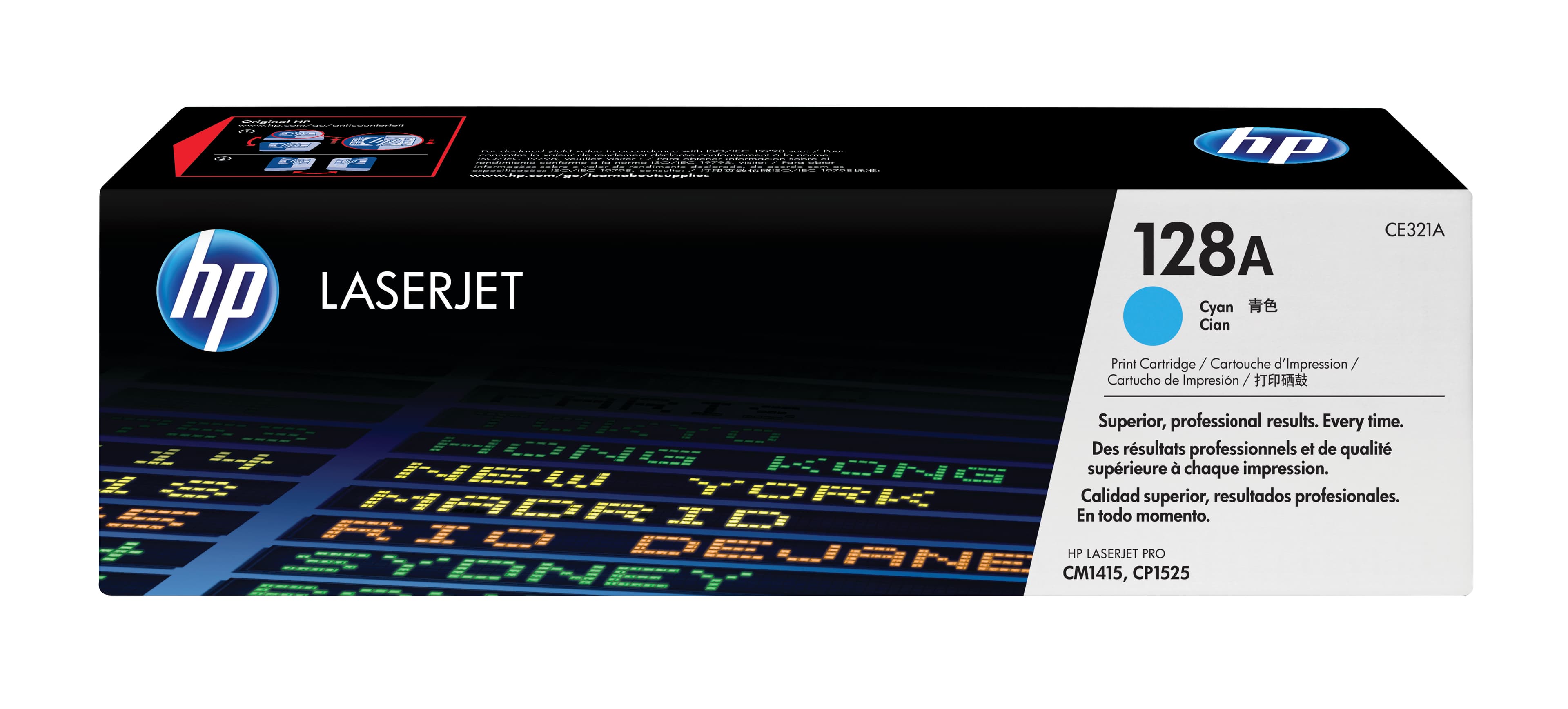 HP HP 128A CYAN LJ TONER CART CE321A 1212938