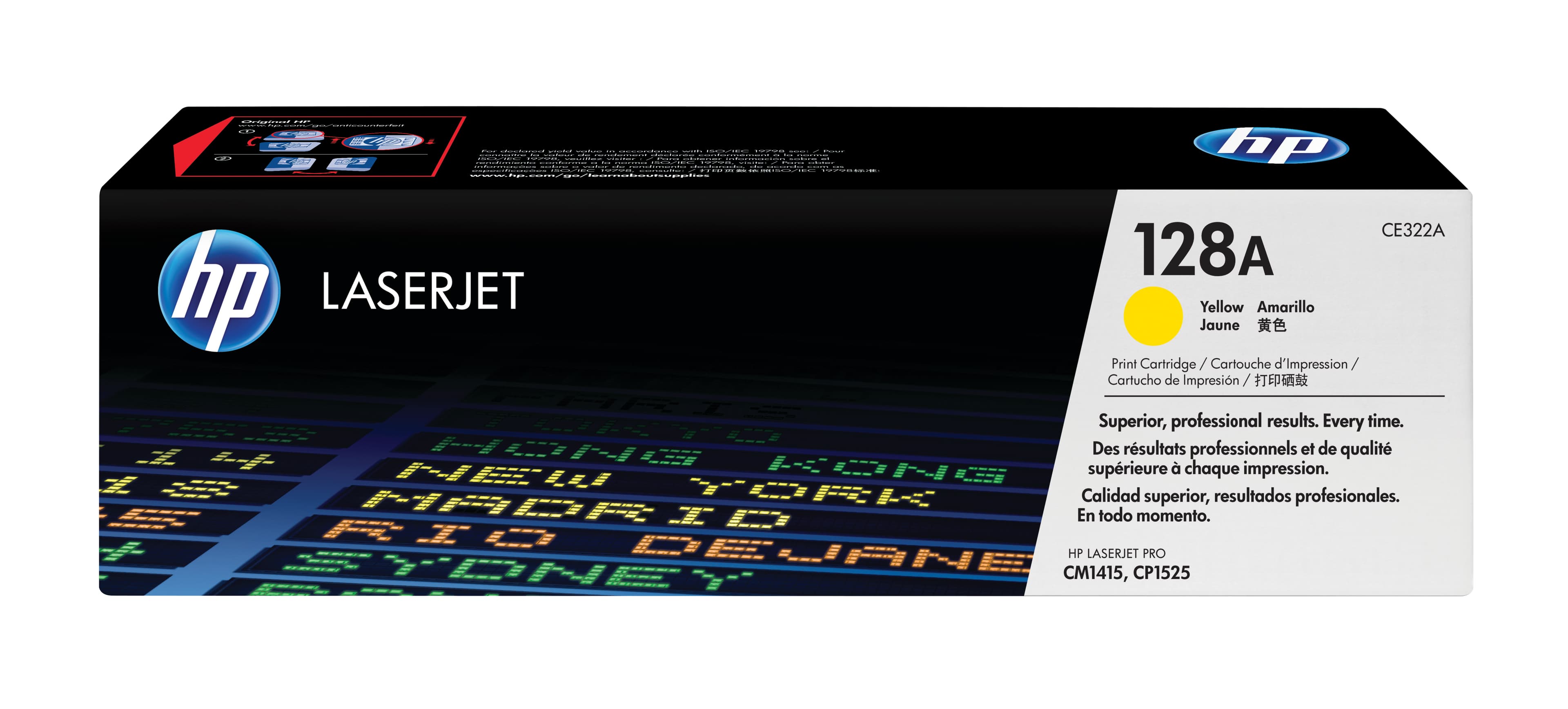 HP HP 128A YELLOW LJ TONER CART CE322A 1212939