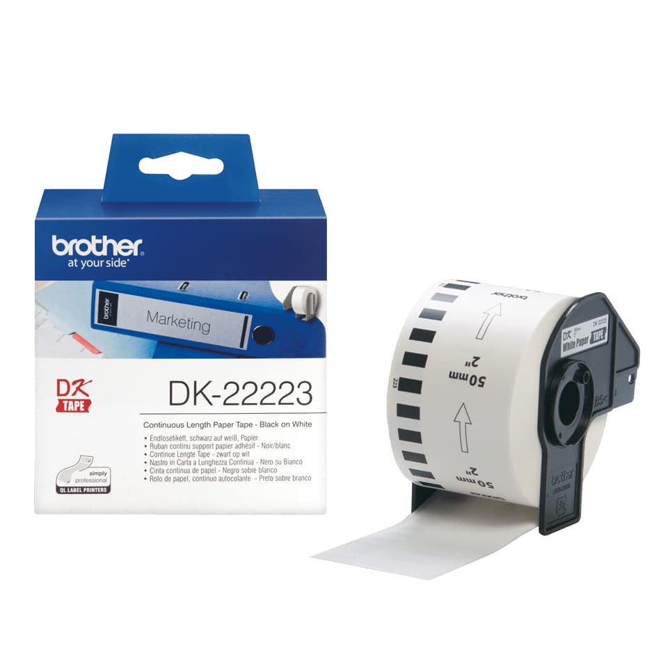 BROTHER BROTHER CONTINUOUS PAPER TAPE DK22223 50MM 30.5 1364674