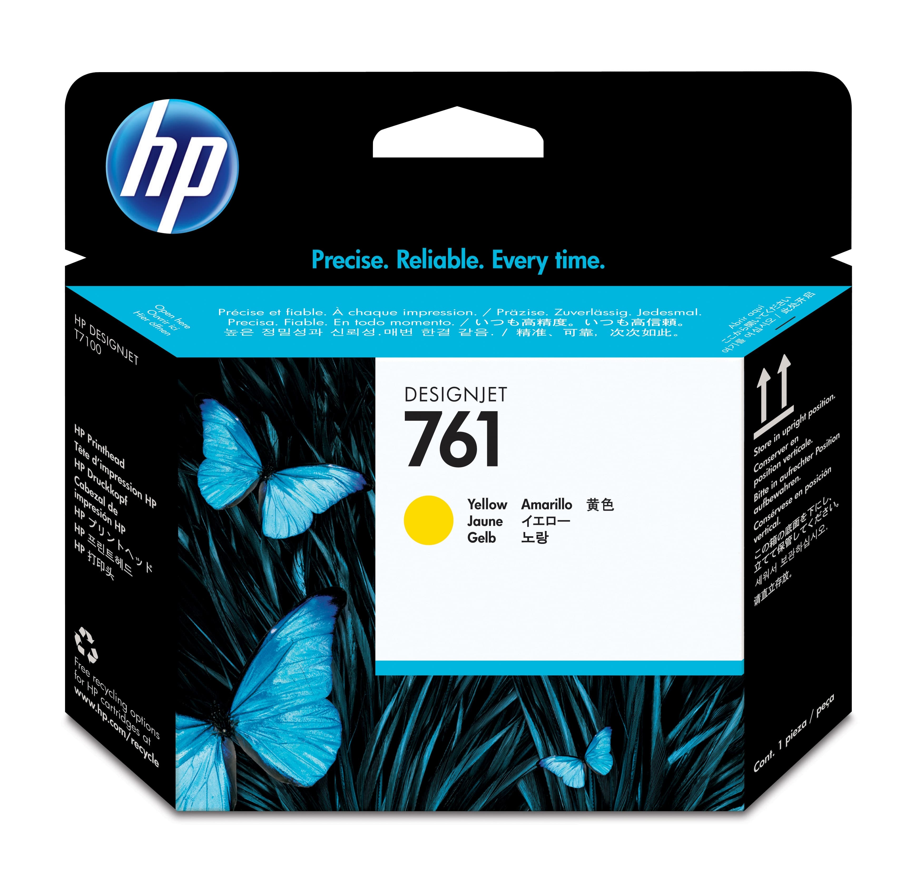 HP HP 761 Yellow Inkjet Printhead 1441590