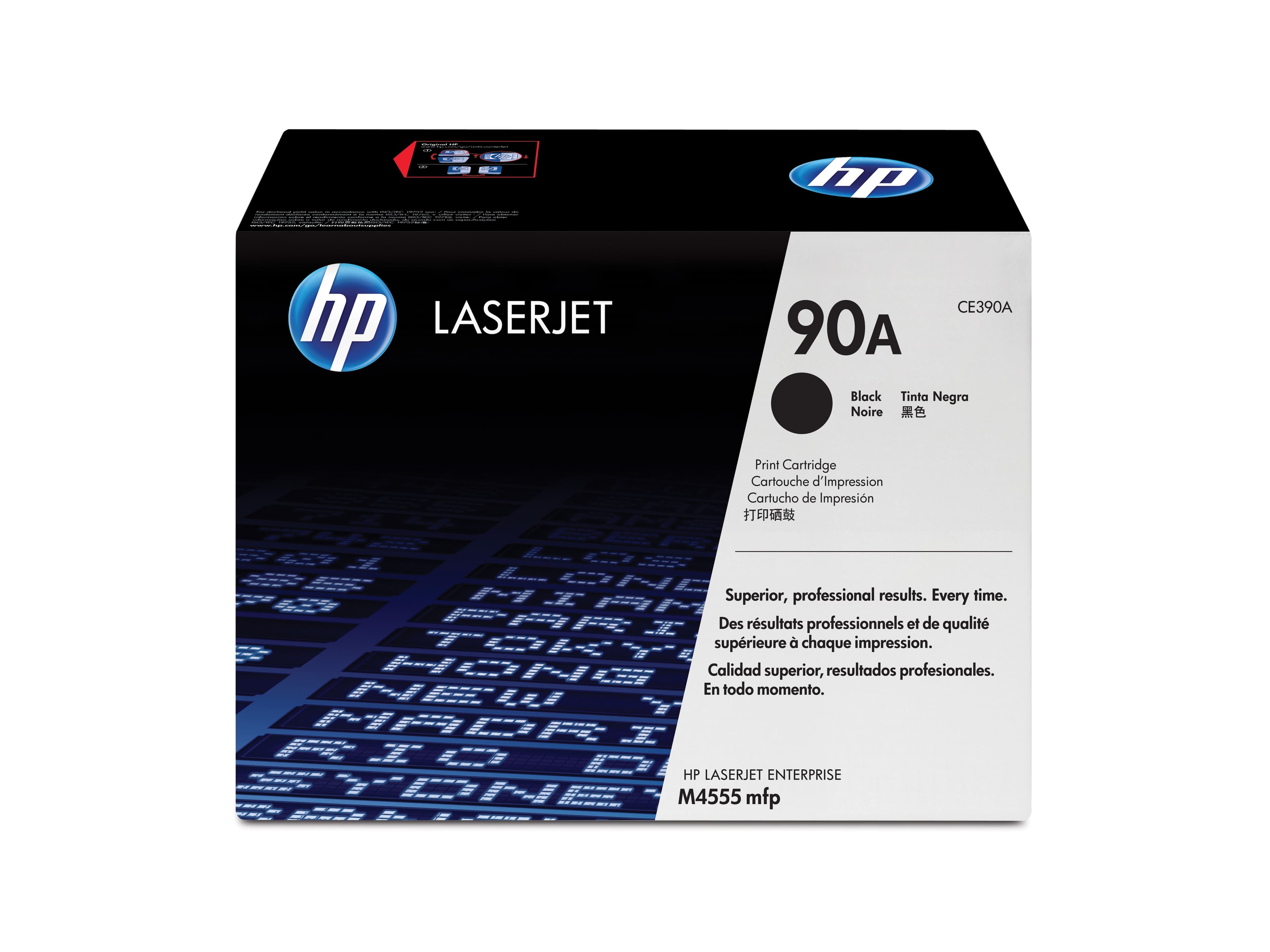 HP HP 90A BLACK LJ TONER CART CE390A 1530514