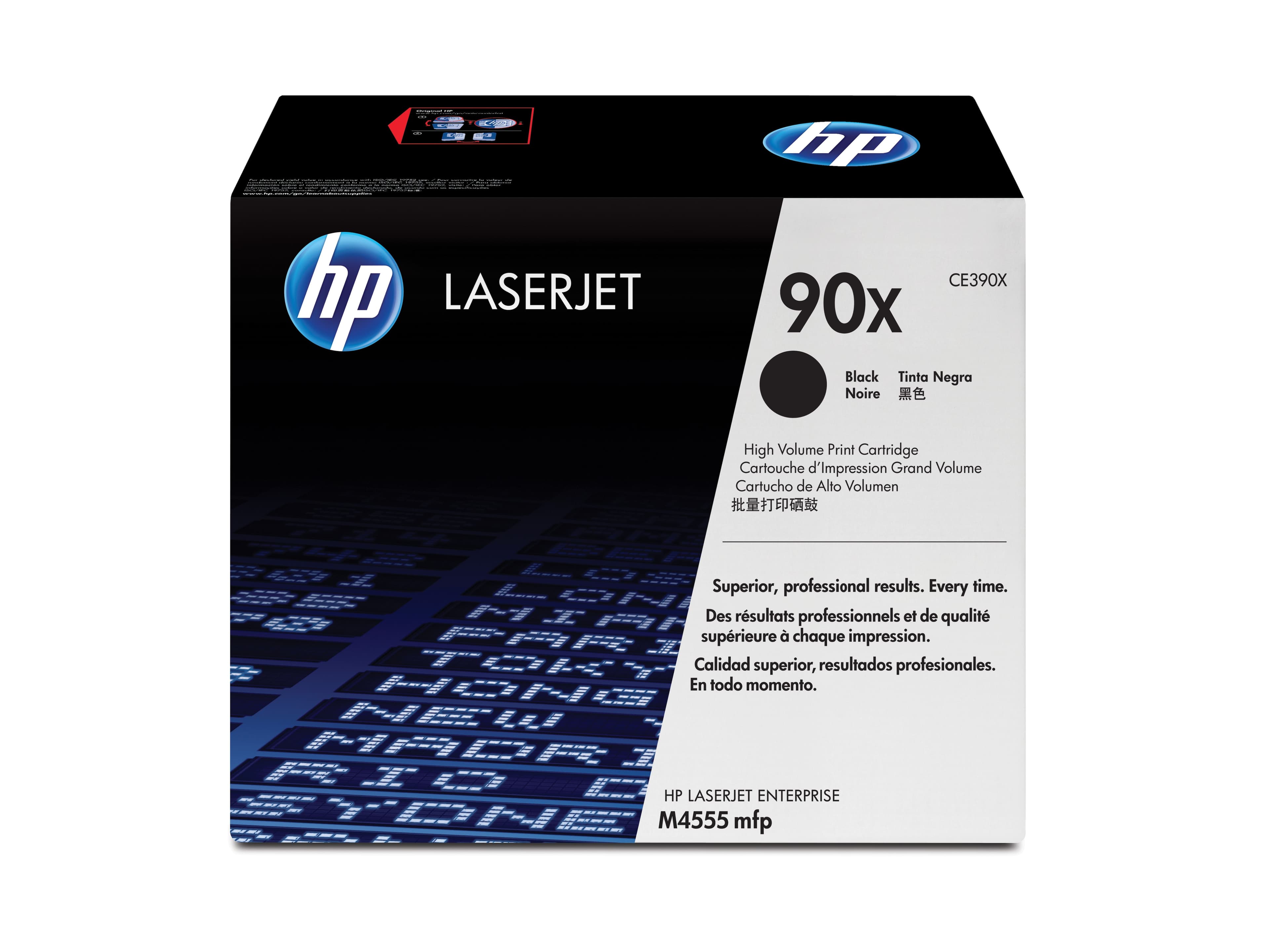 HP HP 90X BLACK HY LJ TONER CART CE390X 1530525