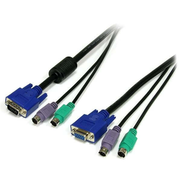 StarTech.com StarTech.com 6 ft 3-in-1 PS/2 KVM Cable 1581626