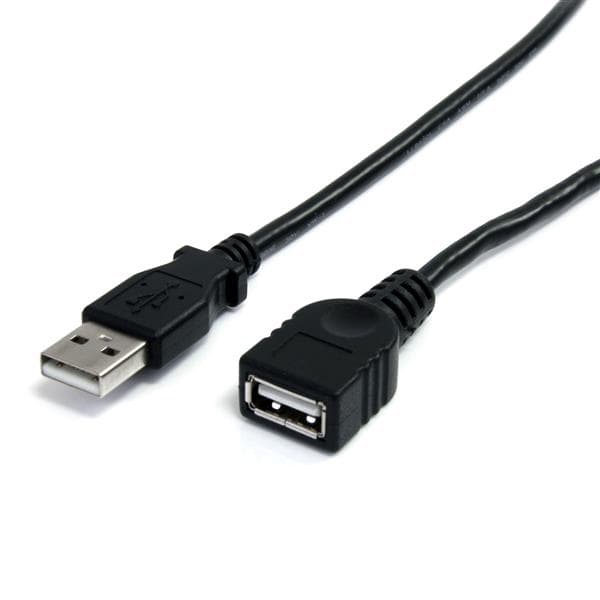StarTech.com StarTech.com 6 ft Black USB Extension Cable A to A 1616869