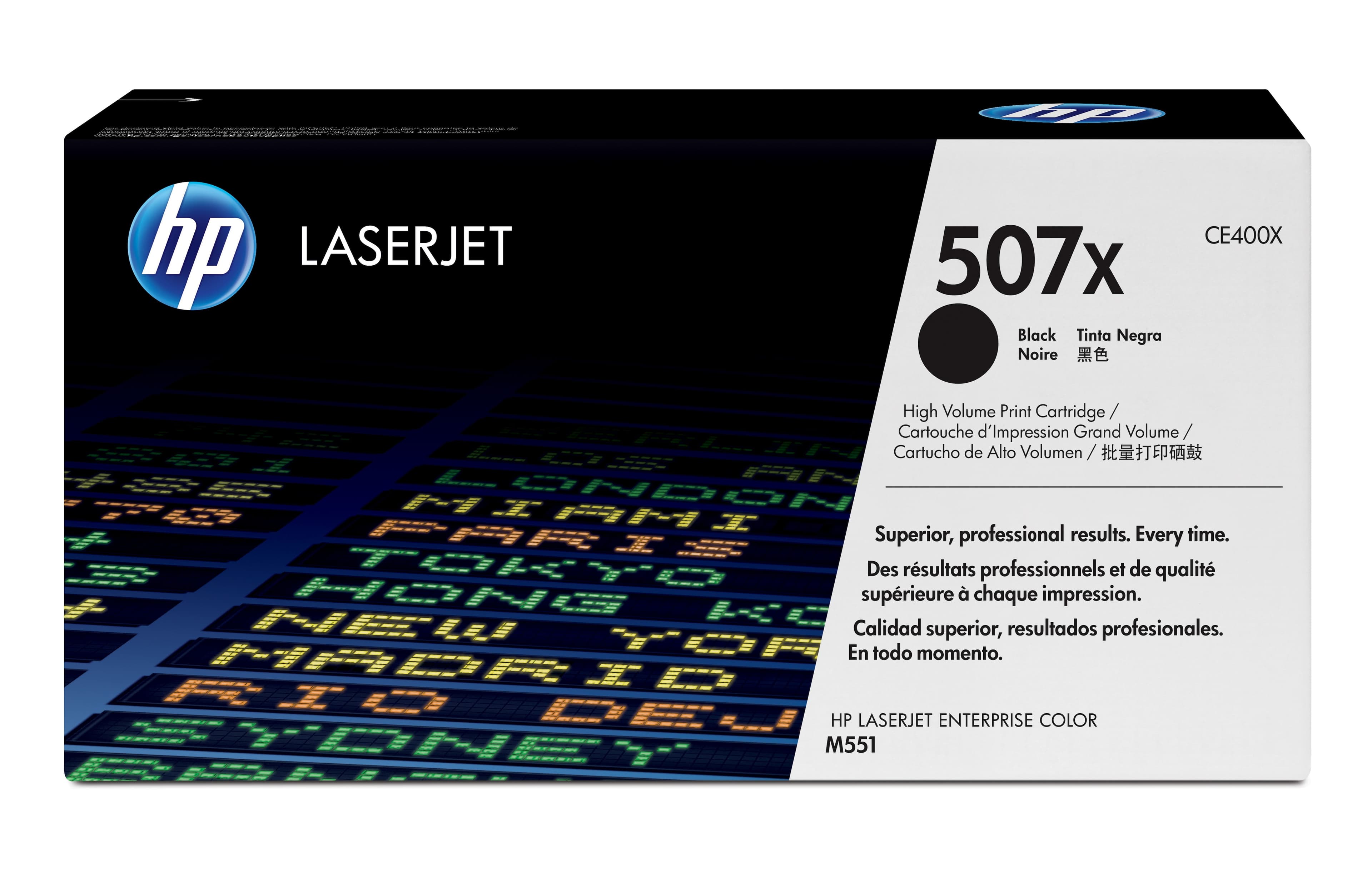 HP HP 507X BLACK HY LJ TONER CART CE400X 1798194