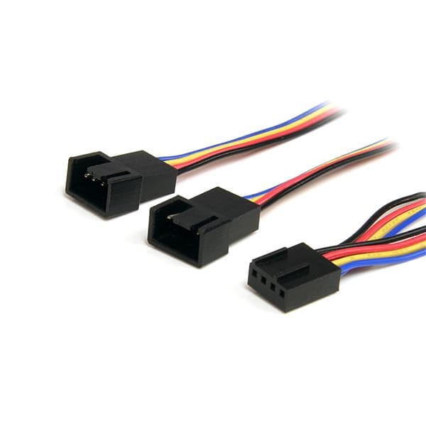 StarTech.com StarTech.com 12 4Pin PWM Fan Extension Power Y Cable 1822410