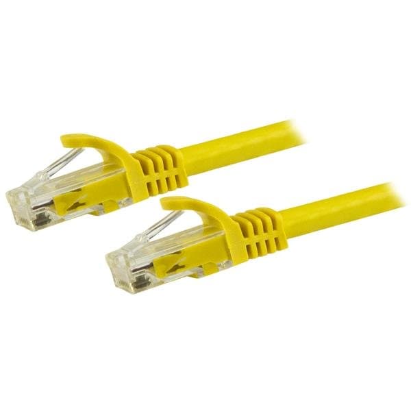 StarTech.com StarTech.com 15m Yellow Snagless Cat6 UTP Patch Cable 2086107