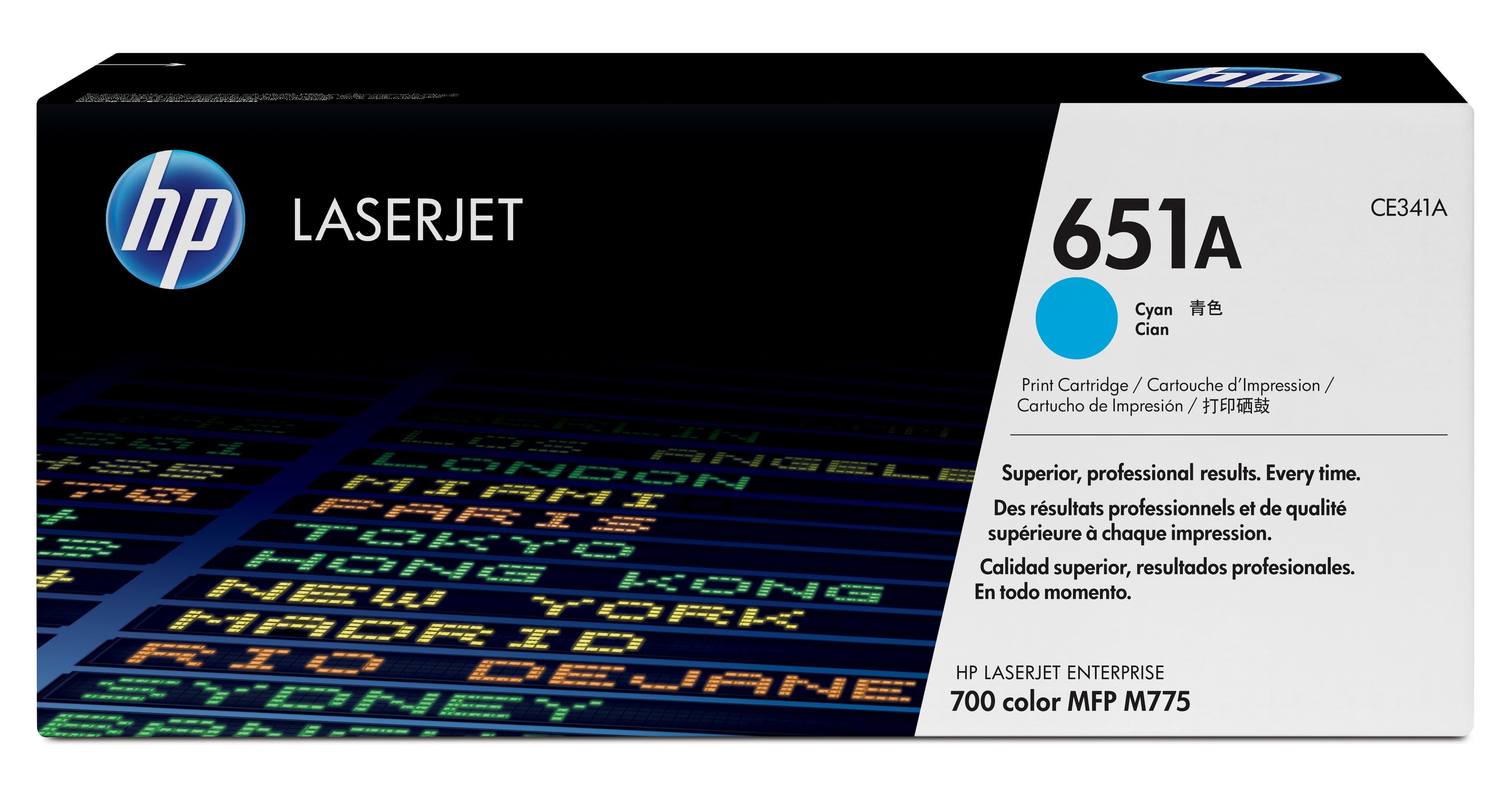 HP HP 651A CYAN LJ TONER CART CE341A 2148359