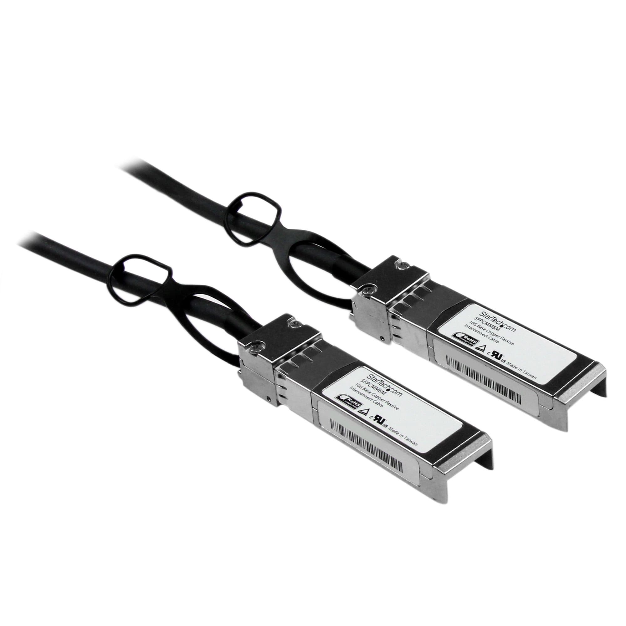 StarTech.com StarTech.com 5m Cisco Compatible SFP+ 10GbE Cable 2367317