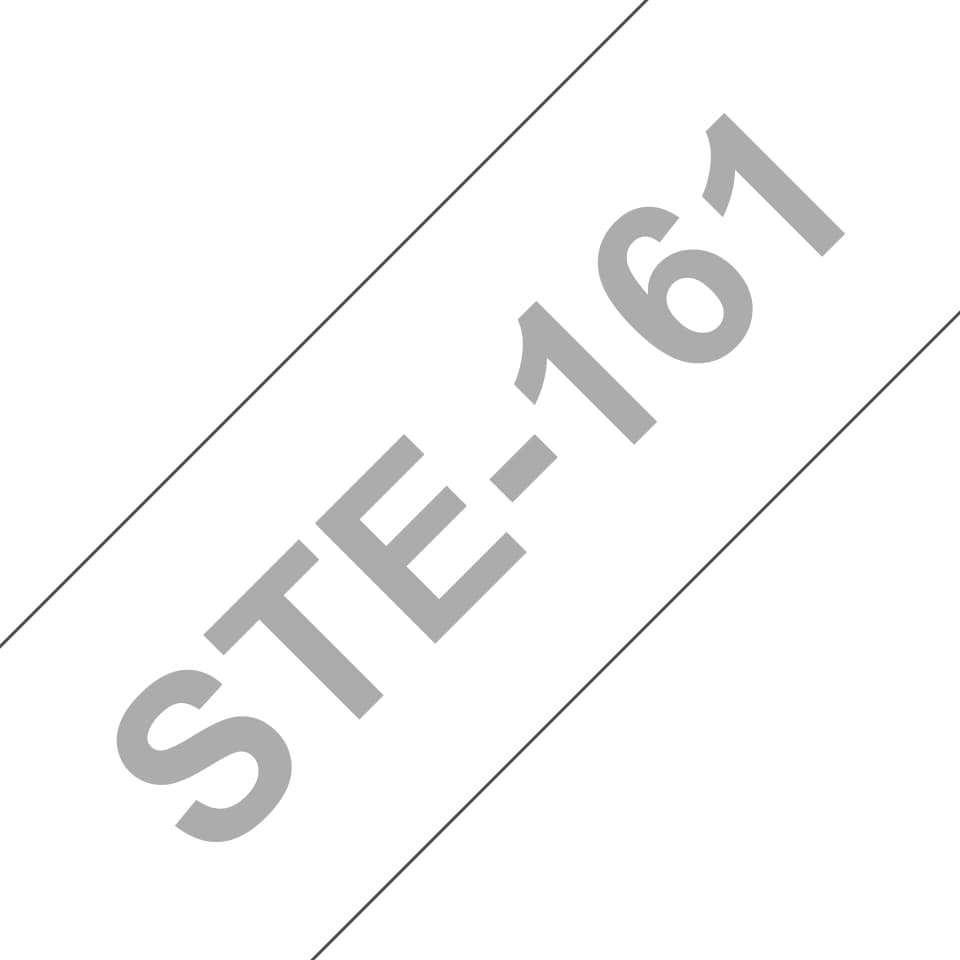 BROTHER BROTHER Stamped Tape STE-161 - 36 mm Black 2372864