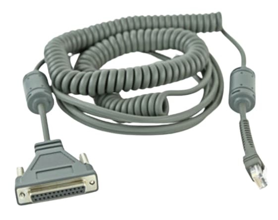 ZEBRA ZEBRA CABLE:SEIMENS RS232 DB25 20FT COILED 2448433