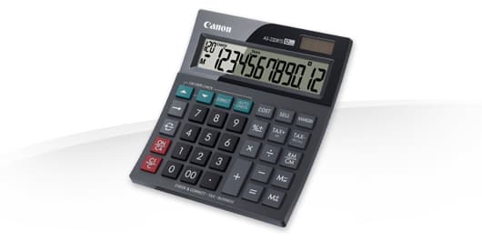 CANON CANON AS-220RTS 12 DIGIT DESKTOP CALCULATOR 2505794