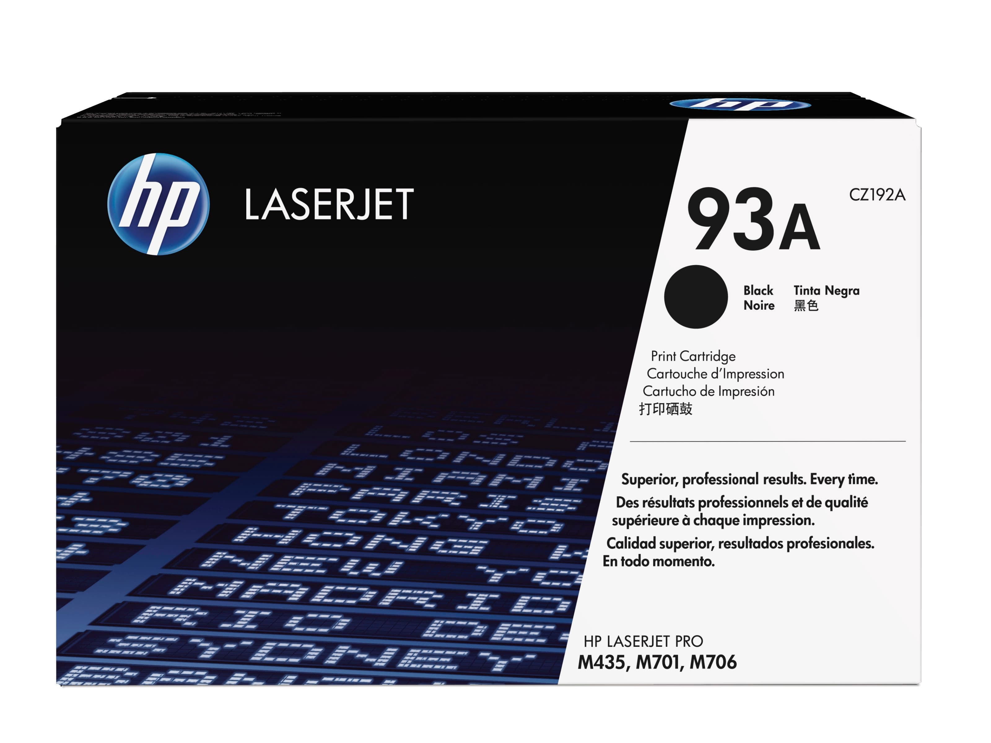 HP HP 93A BLACK LJ TONER CART CZ192A 2586834
