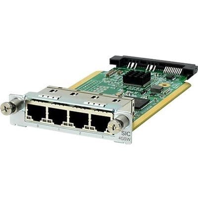 ARUBA ARUBA HPE MSR 4p Gig-T Switch SIC Mod 2734179