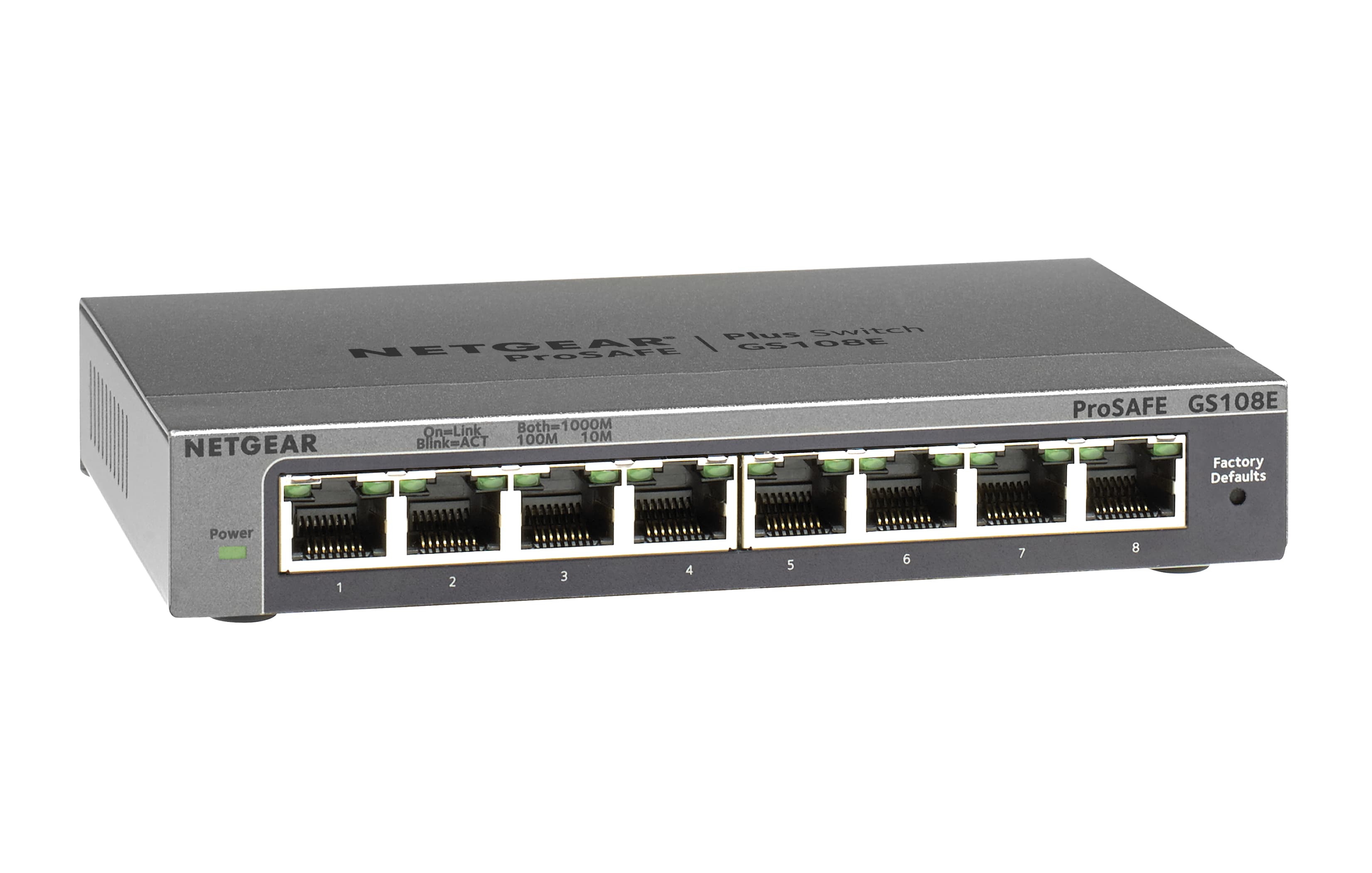 NETGEAR NETGEAR GS108E ProSafe Plus 8-port Gigab 2787705