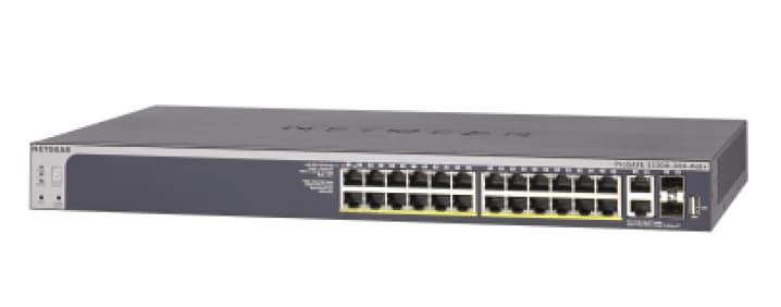 NETGEAR NETGEAR PROSAFE 24-PORT POE+ GBIT STCK 4X10G PRT 2826770