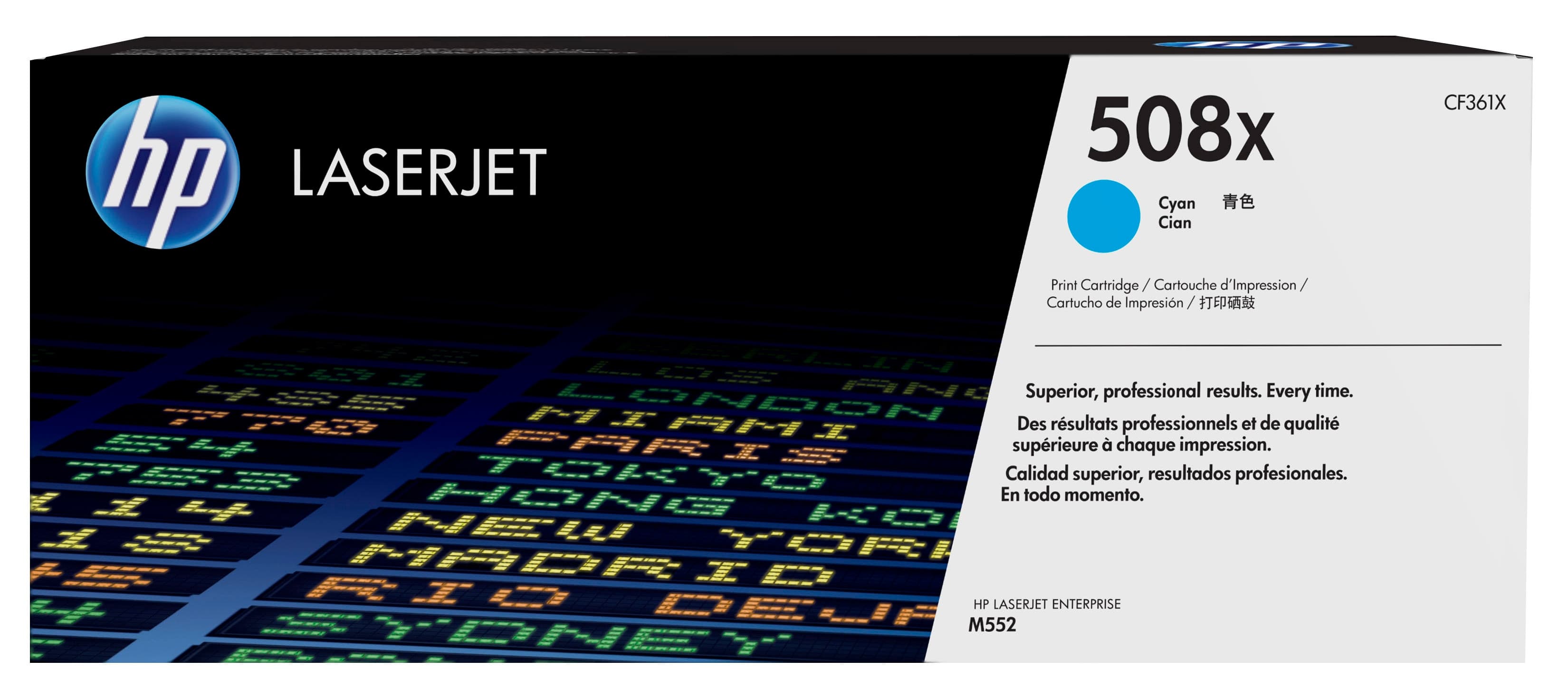 HP HP 508X CYAN HY LJ TONER CART-CF361X. 2888308