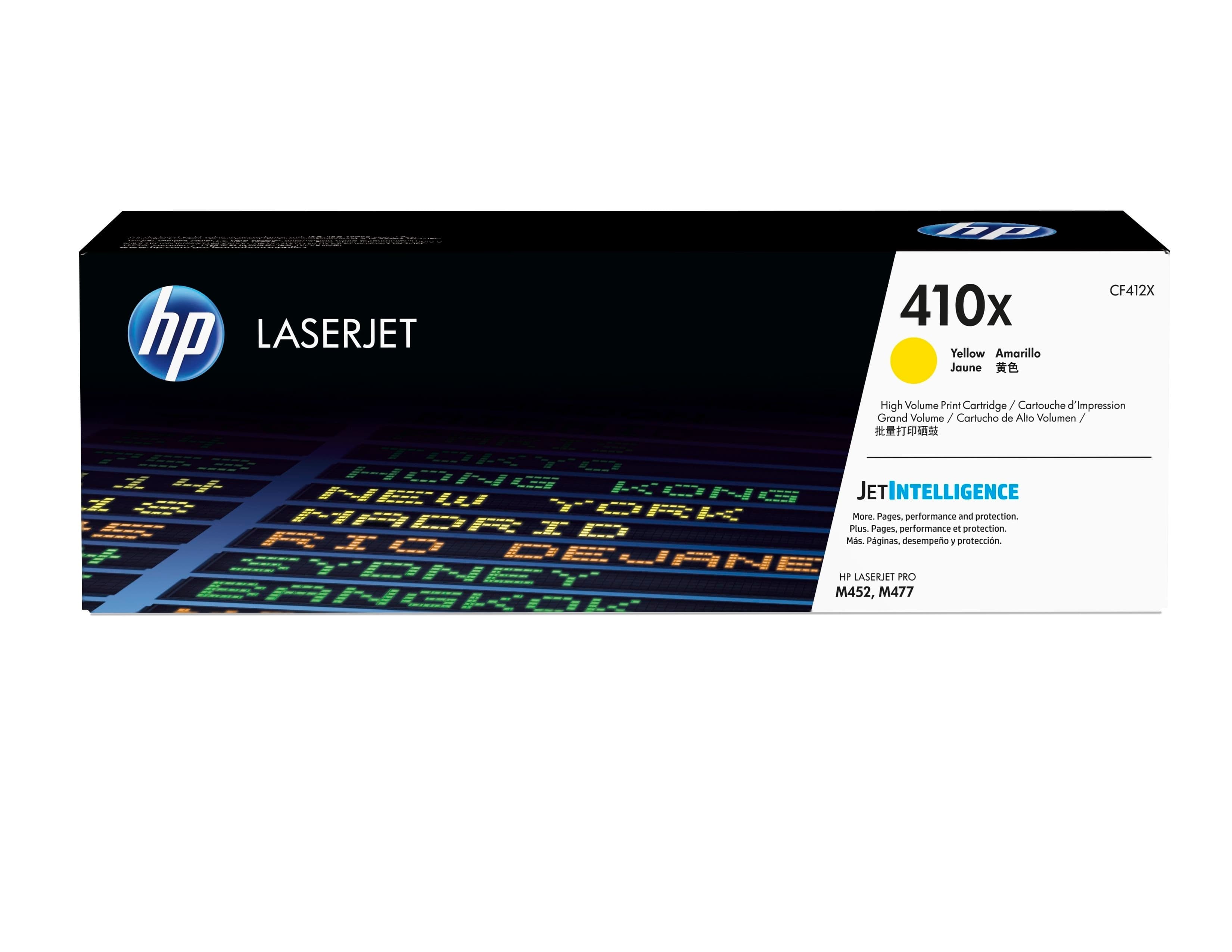 HP HP 410X YELLOW HY LJ TONER CART M452 M377 3021457