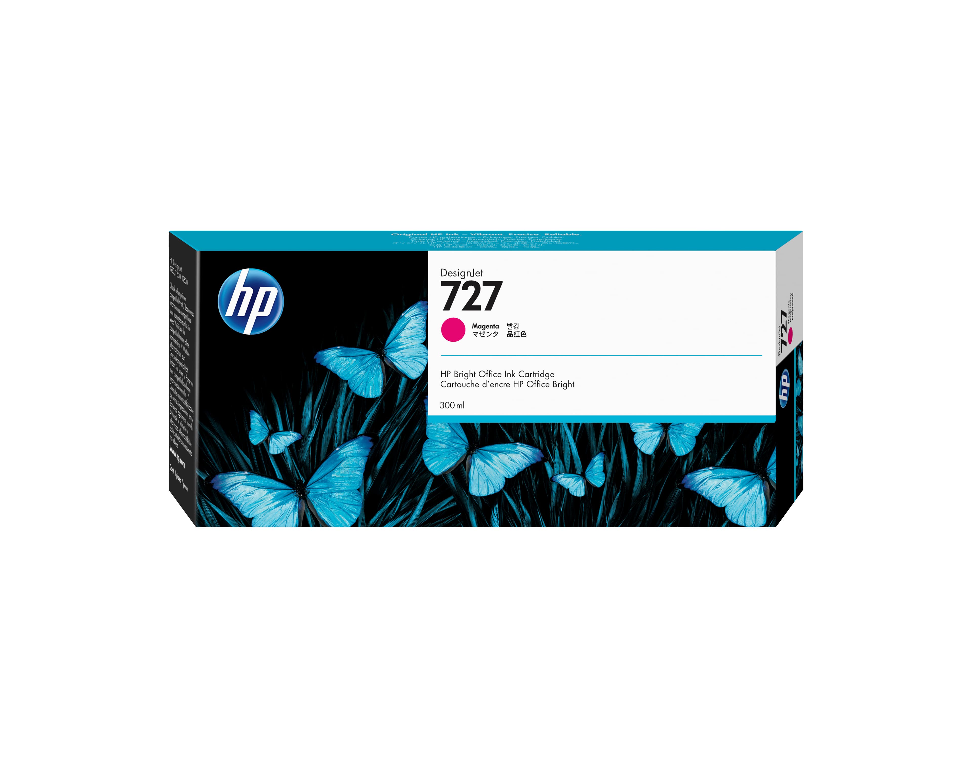 HP HP INK CARTRIDGE No 727 Magenta 300ml 3084182