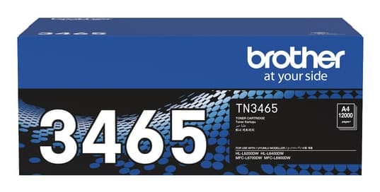 BROTHER BROTHER TN3465 12000 PAGE TONER 3255734
