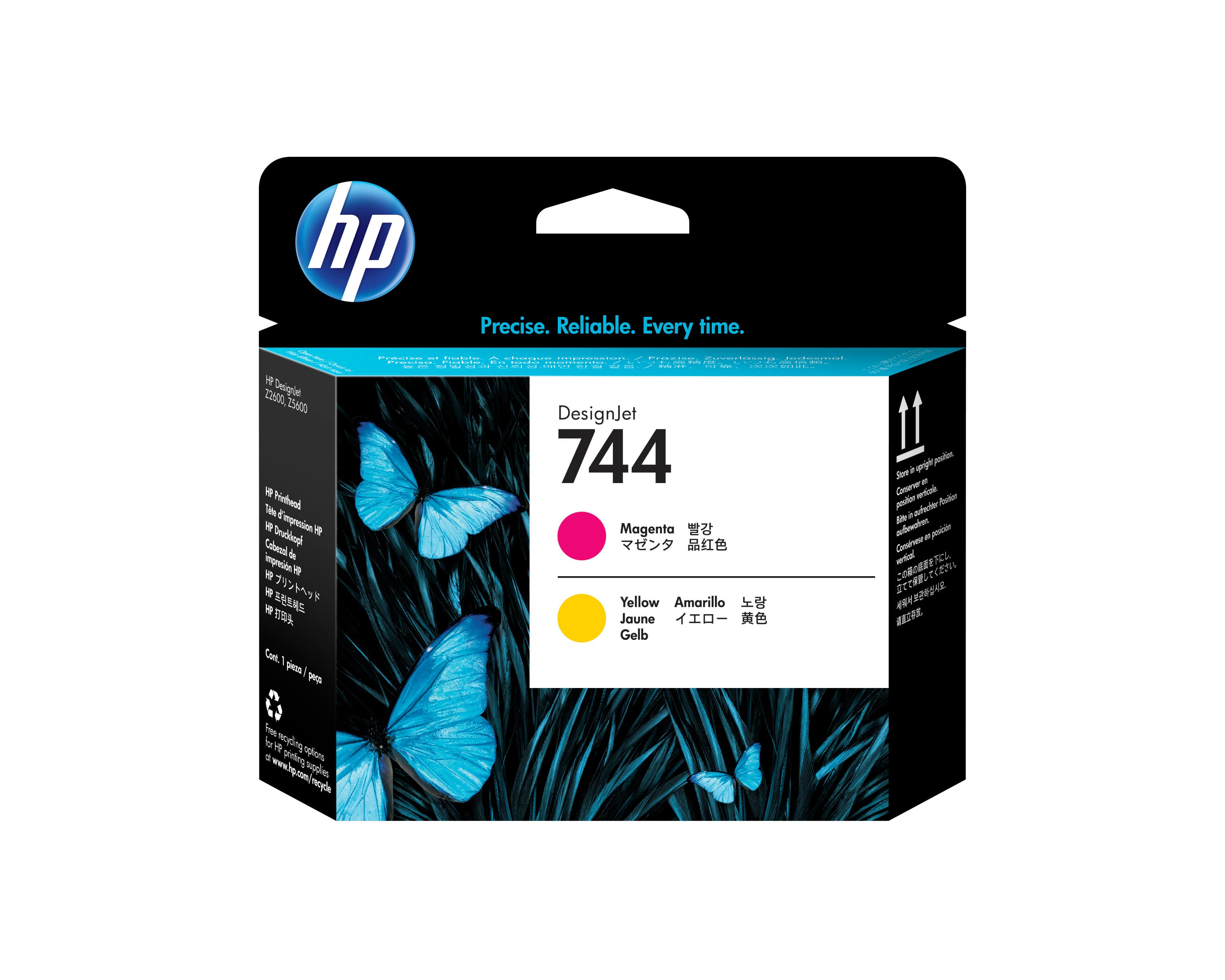 HP HP 744 MAGENTA YELLOW PRINTHEAD 3294095