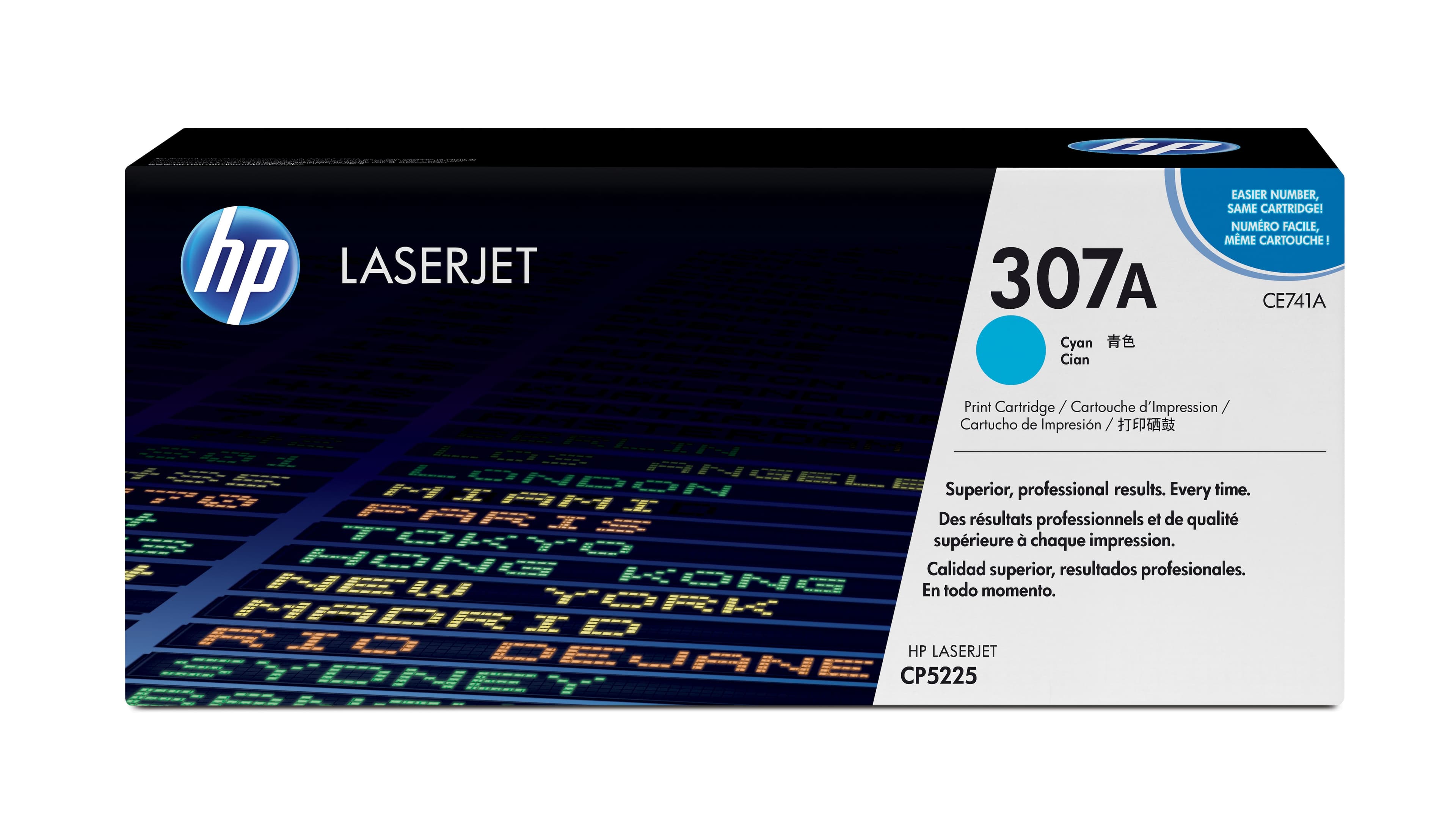 HP HP 307A CYAN LJ TONER CART CE741A 3331064