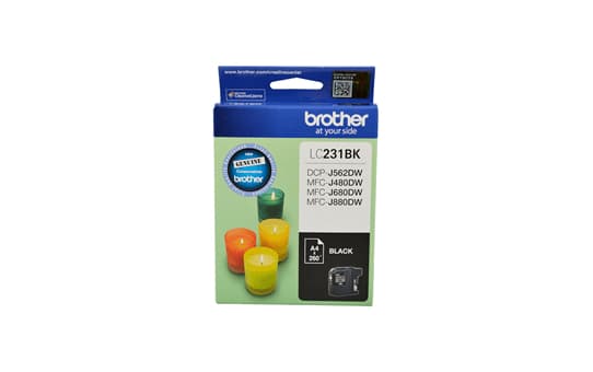 BROTHER BROTHER LC231BK INK CARTRIDGE BLACK 3390974